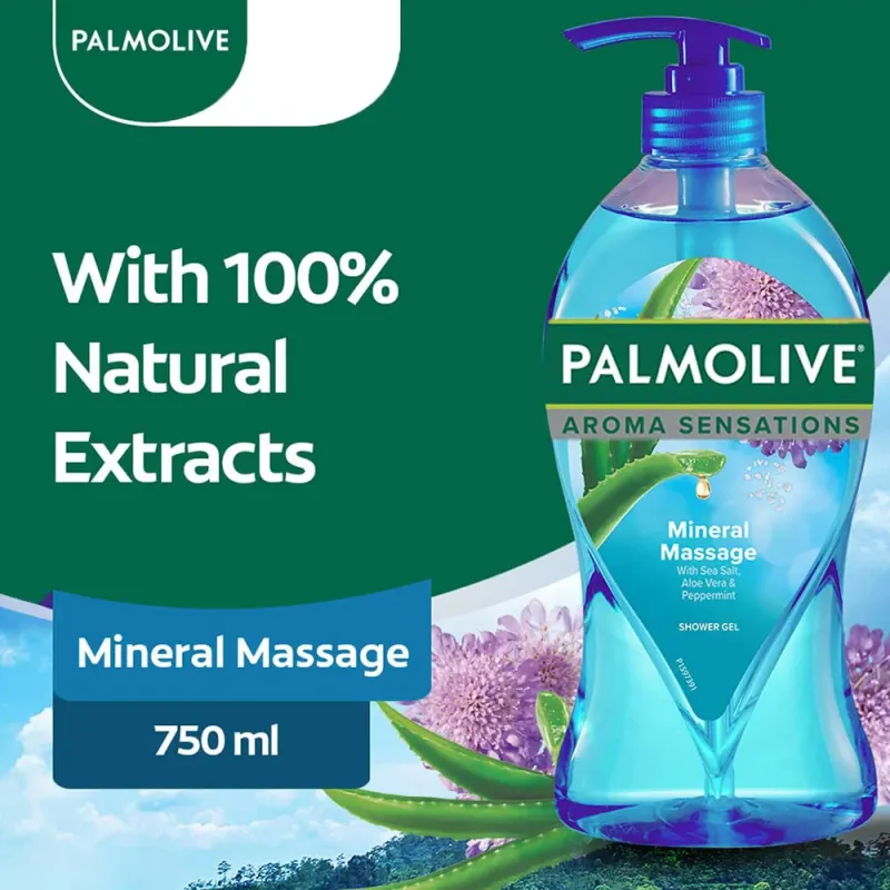 Palmolive Aroma Sensations Mineral Massage Shower Gel: বিস্তারিত পর্যালোচনা