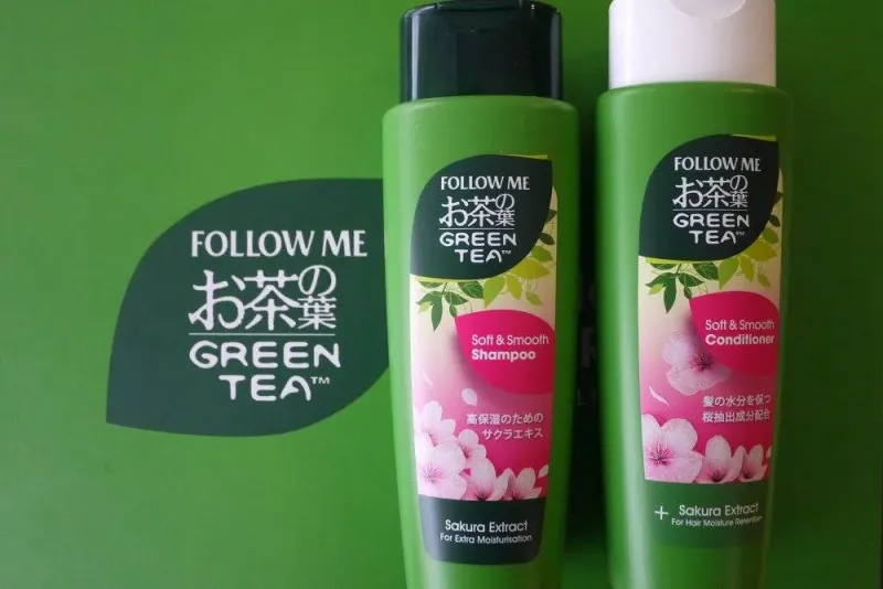 Follow Me Green Tea Shampoo Review: Silky Hair Care