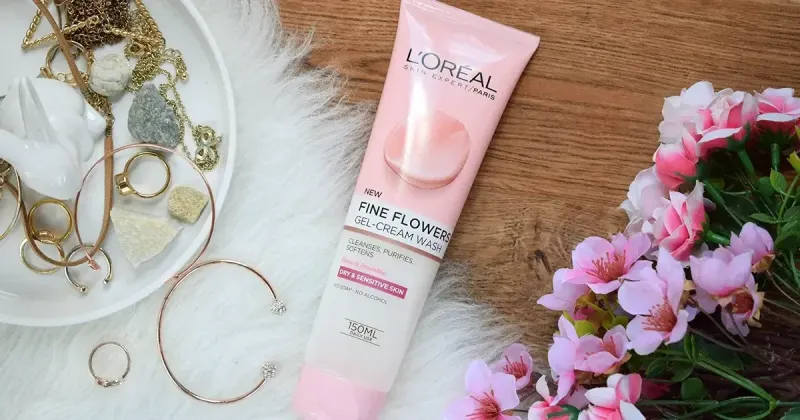 LOREAL Paris Fine Flowers Gel Cream Wash-150ml-France: নরম, সতেজ ও সংবেদনশীল ত্বকের জন্য এক অনন্য ক্লিনজিং অভিজ্ঞতা