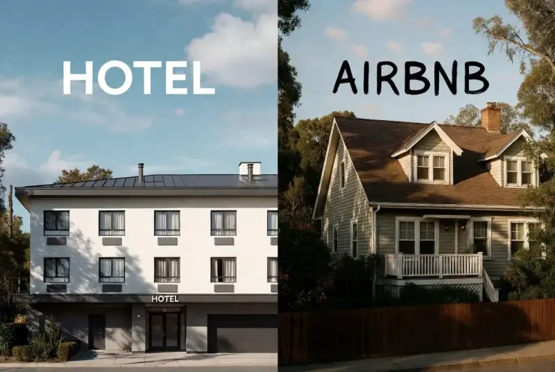 Hotel vs. Airbnb: The Definitive Accommodation Guide