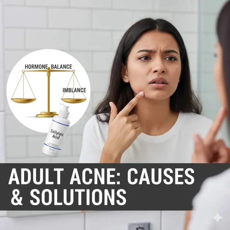 বয়স বাড়লেও ব্রণ কমছে না? জেনে নিন অ্যাডাল্ট একনি বা বড়দের ব্রণের কারণ ও নিশ্চিত সমাধান