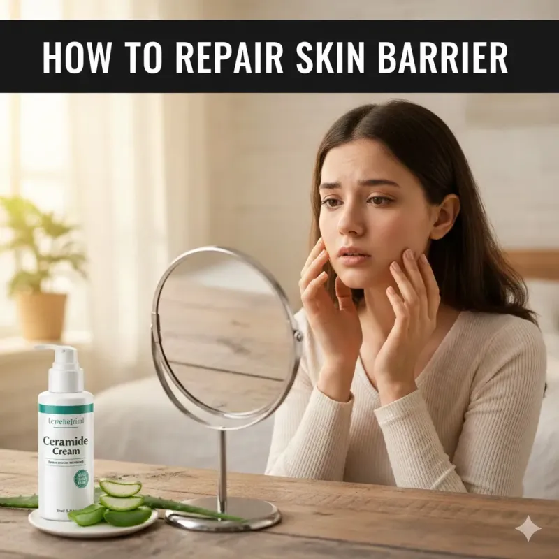 ত্বক পাতলা হয়ে যাচ্ছে বা জ্বালাপোড়া করছে? স্কিন ব্যারিয়ার ড্যামেজের লক্ষণ ও রিপেয়ার করার সহজ রুটিন