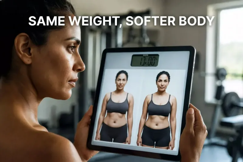 একই ওজন থাকা সত্ত্বেও কেন অনেক নারীর শরীর নরম বা থলথলে মনে হয়