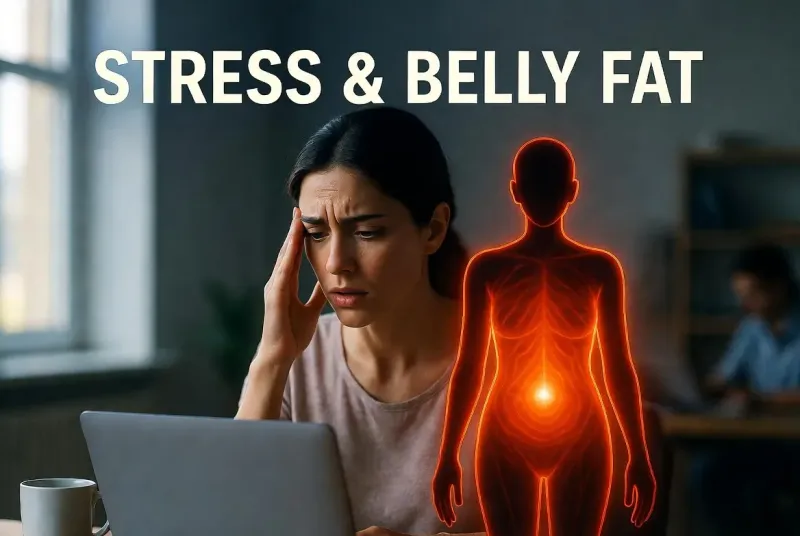মানসিক চাপ যেভাবে নারীদের শরীরের চর্বি জমার স্থান পরিবর্তন করে