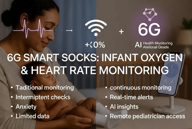How to Use 6G Smart Socks to Monitor Infant Oxygen and Heart Rate: A Parent's Complete Guide