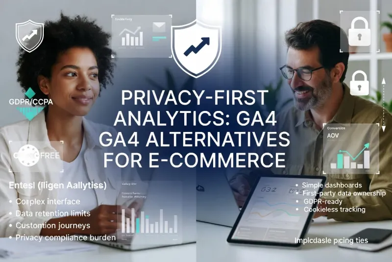 Best Privacy-First Analytics Alternatives to GA4 for Small E-commerce Shops in 2026