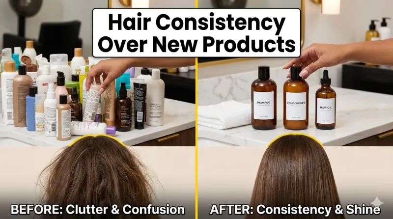 Why Hair Needs Consistency Over New Products