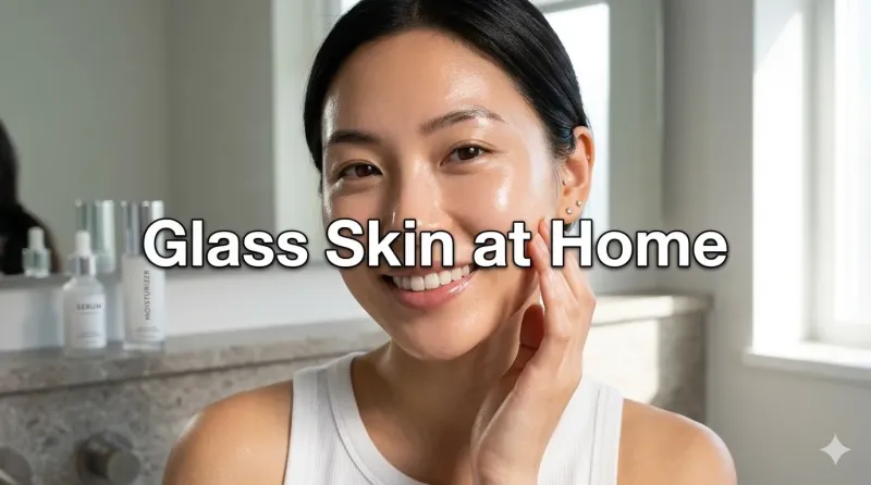Glass Skin at Home: Clinical Clarity Without Salon Prices