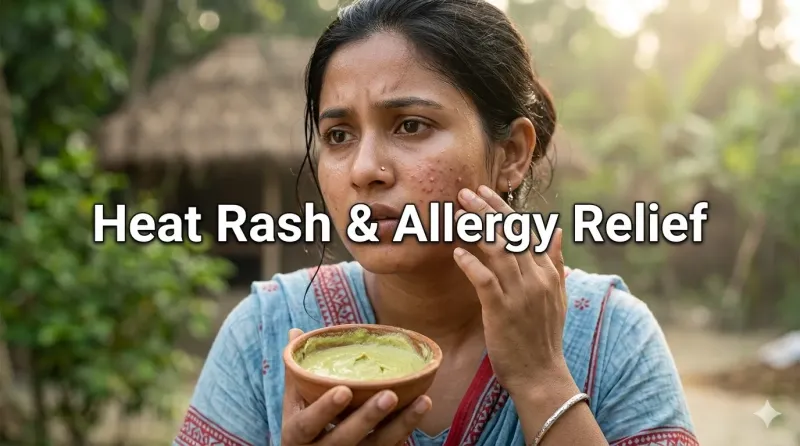 ত্বকের এলার্জি ও র‍্যাশ: ধুলোবালি ও ভ্যাপসা গরম থেকে বাঁচার কার্যকরী উপায় এবং ঘরোয়া সমাধান