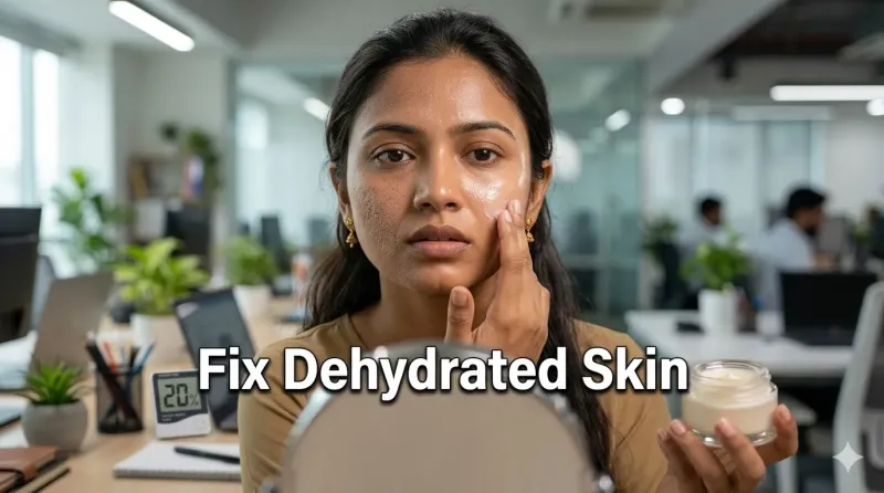 ত্বক কি ভেতর থেকে শুকিয়ে যাচ্ছে? রুক্ষ আবহাওয়ায় ডিহাইড্রেটেড স্কিন বাঁচাতে এক্সপার্ট টিপস ও হ্যাকস