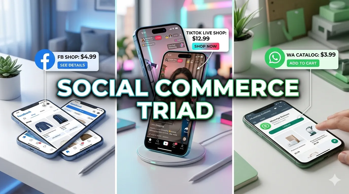 The Triad of Attention: Social Commerce Revolution