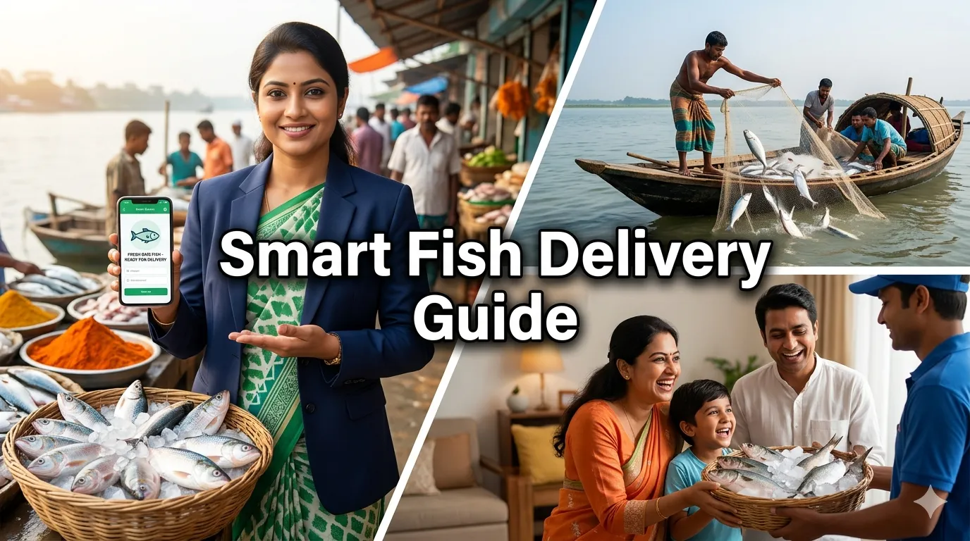 স্মার্ট বাস্কেট অ্যাপ: জেলে থেকে সরাসরি তাজা মাছ