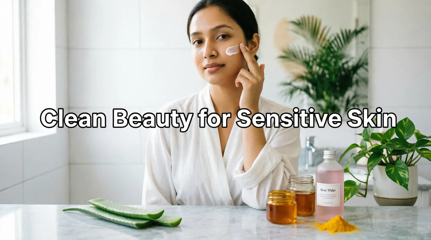 ক্লিন বিউটি: সেনসিটিভ স্কিনের ন্যাচারাল কেয়ার গাইড