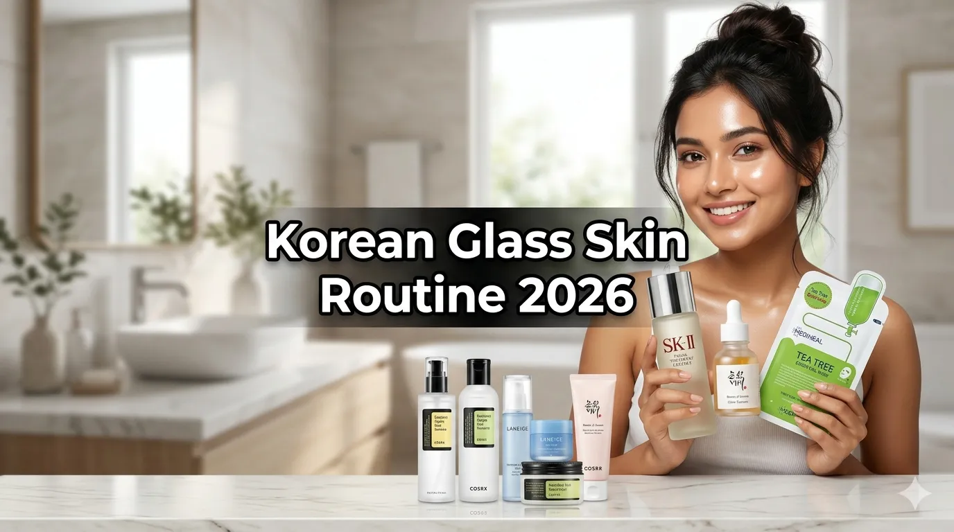 ২০২৬ কোরিয়ান স্কিনকেয়ার রুটিন: গ্লাস স্কিন পাওয়ার সম্পূর্ণ গাইড