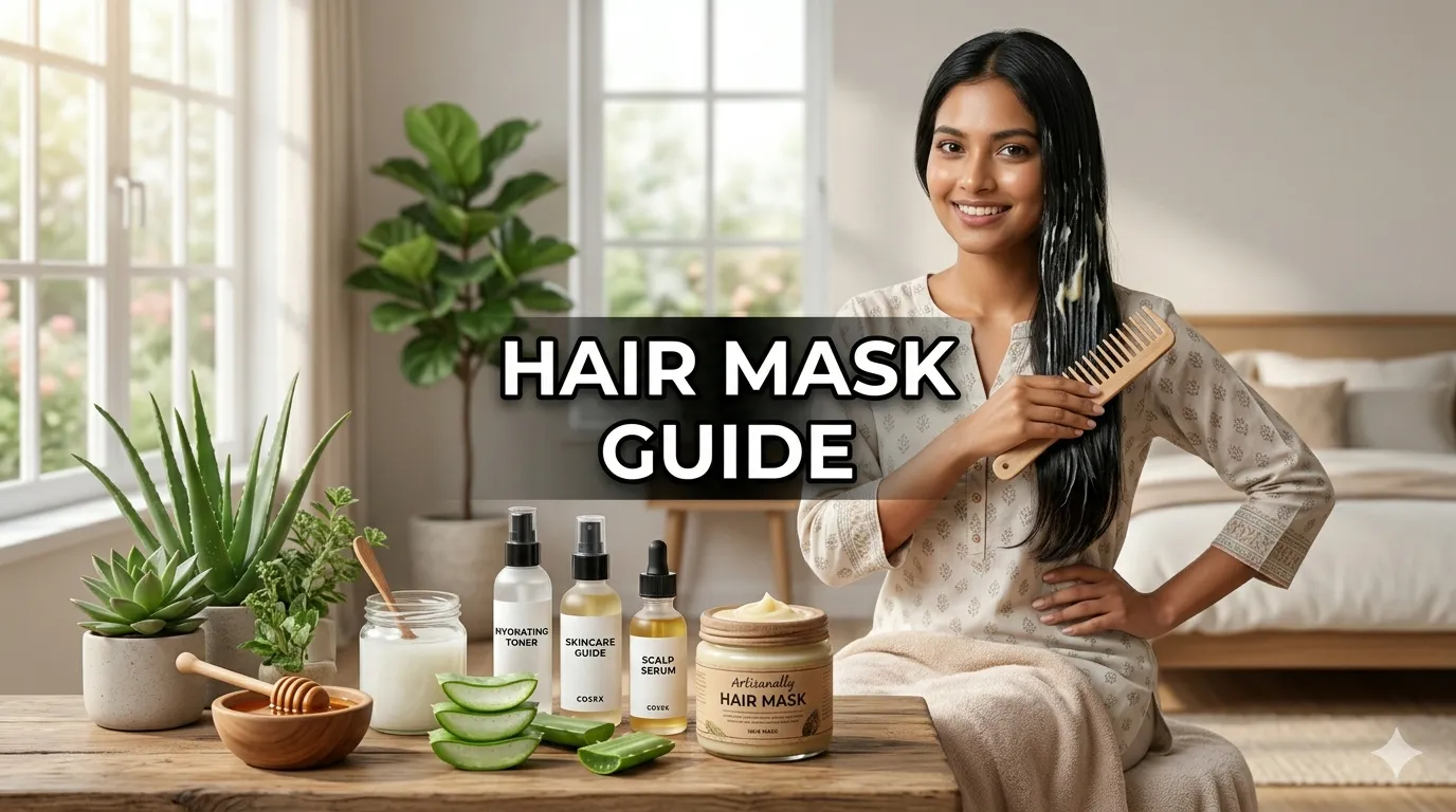 চুলের যত্নে হেয়ার মাস্ক: ঘরোয়া ও কমার্শিয়াল গাইড