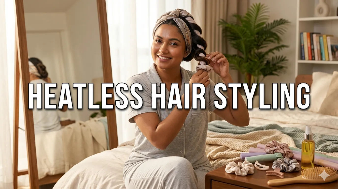 হিট ছাড়া চুলের স্টাইলিং: ন্যাচারাল বাউন্সি চুলের গাইড