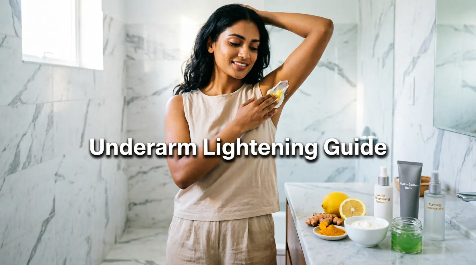 বগলের কালো দাগ: কারণ, ভুল ও ফর্সা করার গাইড