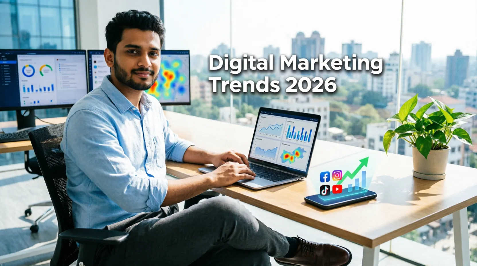 ডিজিটাল মার্কেটিং ২০২৬: এসইও, এআই ও সোশ্যাল মিডিয়া ট্রেন্ডস গাইড