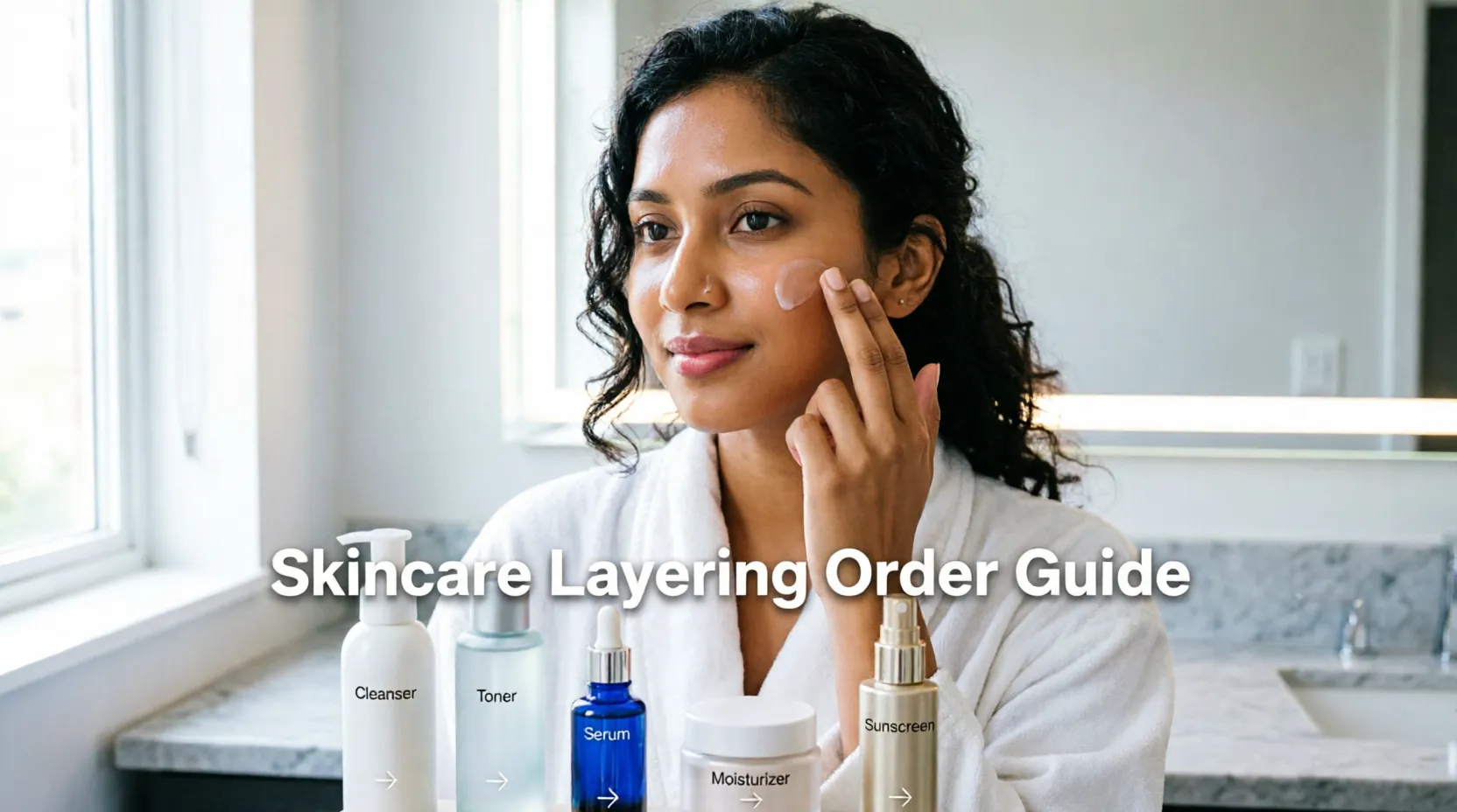 স্কিনকেয়ার প্রোডাক্ট লেয়ারিং: সেরা ফলের জন্য সঠিক অর্ডার ও এক্সপার্ট টিপস