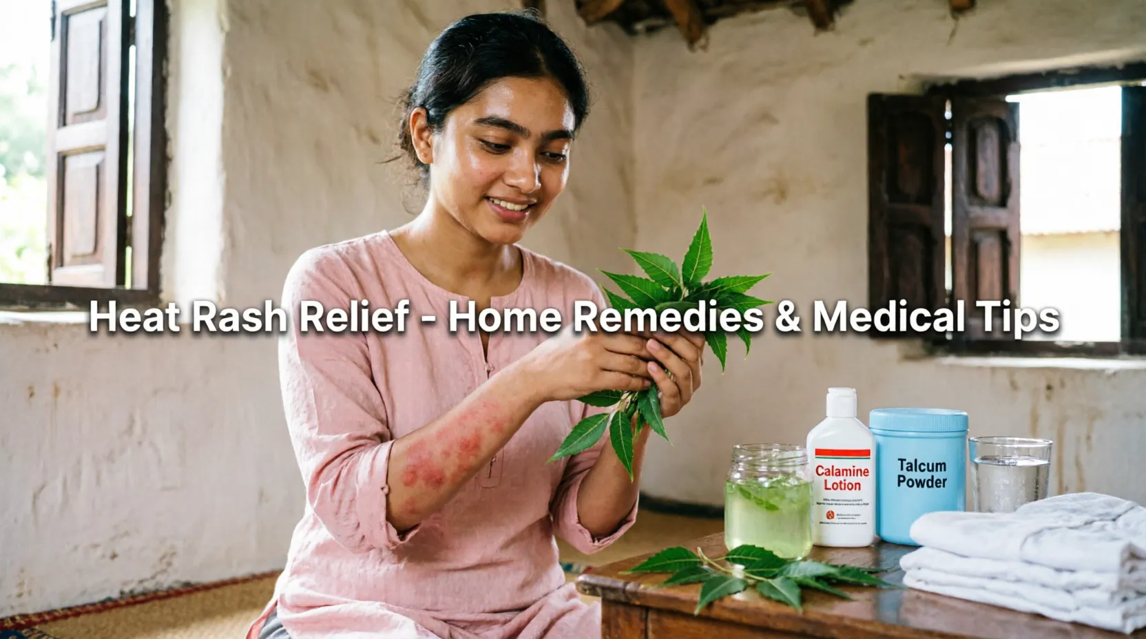 ঘামাচি ও ঘামের দানা: ঘরোয়া প্রতিকার ও ডাক্তারি পরামর্শ