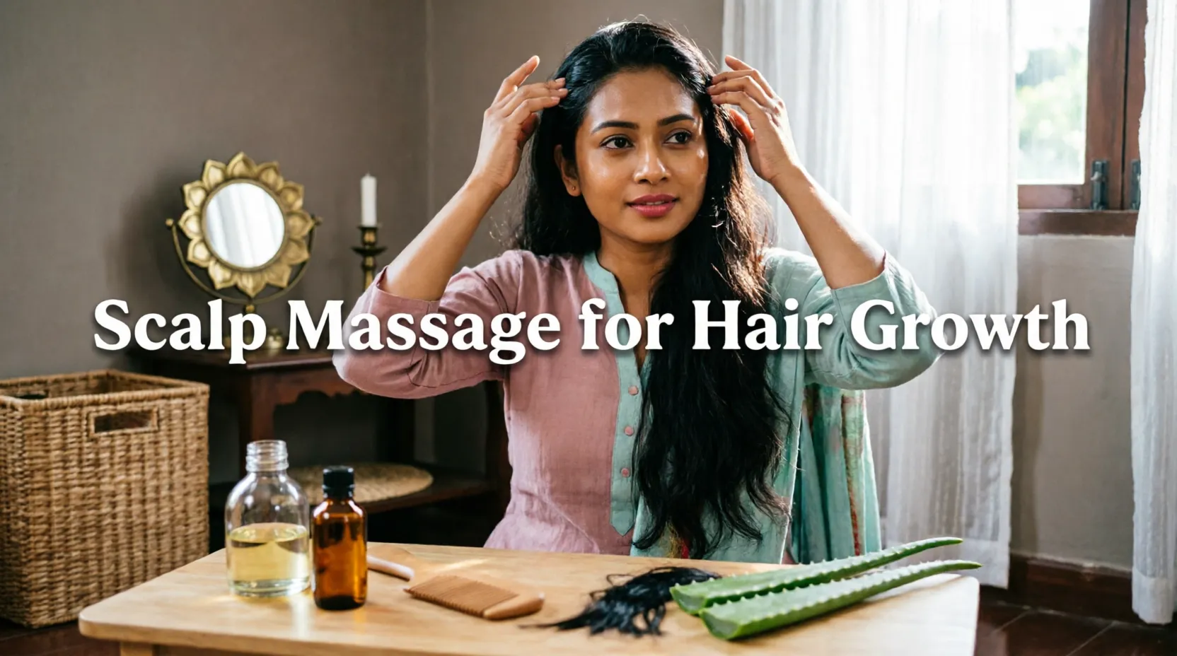 চুল পড়া রোধ ও নতুন চুল গজানো: স্ক্যাল্প ম্যাসাজ ও প্রাকৃতিক সমাধানের গাইড