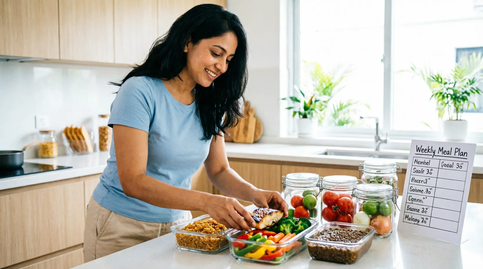 সপ্তাহের রান্নার ঝামেলা কমানোর মিল প্রেপ গাইড