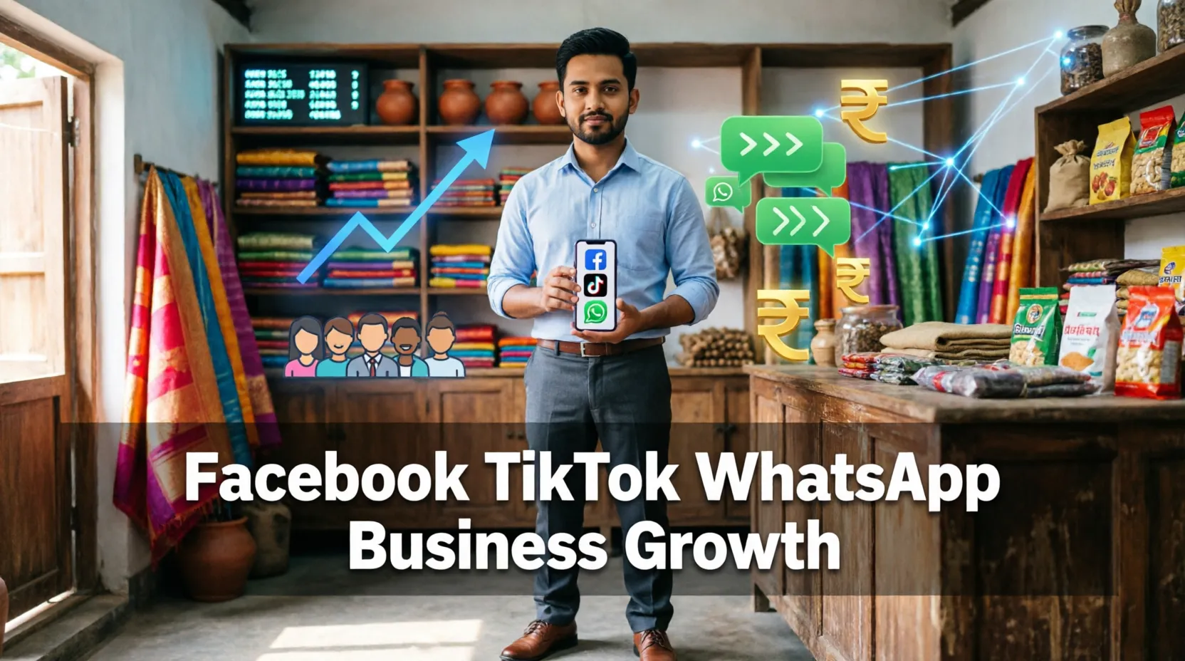 ফেসবুক, টিকটক, হোয়াটসঅ্যাপ: বাংলাদেশি ব্যবসার ডিজিটাল বিপ্লব