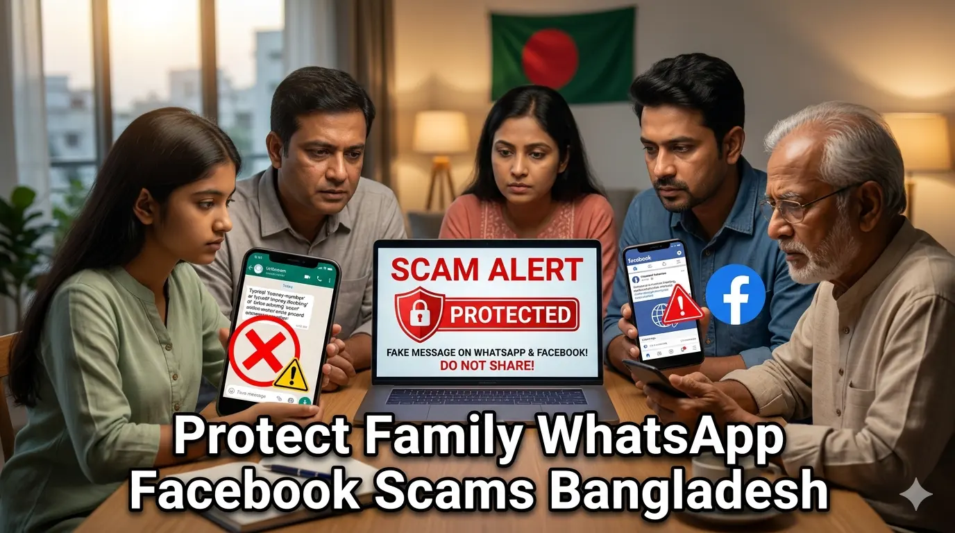 Protect Your Family from WhatsApp and Facebook Scams Bangladesh 2026