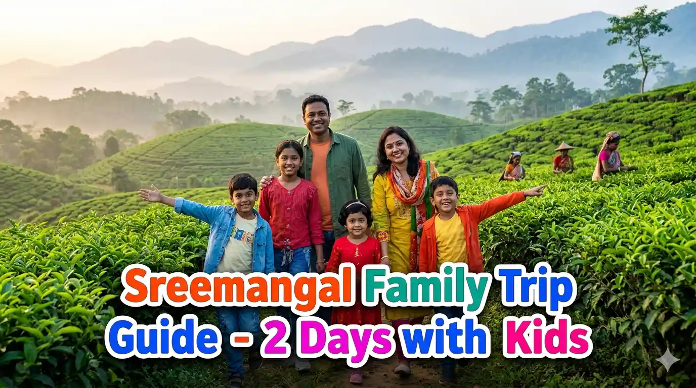 বাচ্চাদের নিয়ে শ্রীমঙ্গল ২ দিনের ভ্রমণ: সম্পূর্ণ গাইড