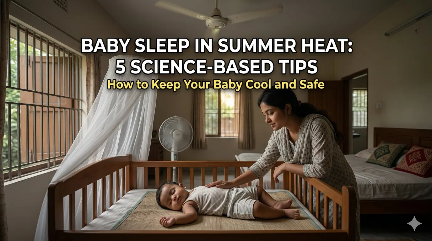 গরমে শিশুর ঘুম: বাংলাদেশের জন্য ৫টি বিজ্ঞানভিত্তিক টিপস