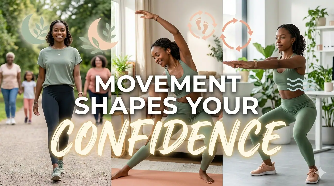 Daily Movement Patterns Shape Female Bodies