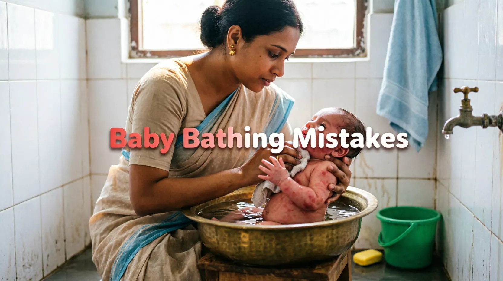 শিশুর গোসলের ৫টি ভুল: একজিমা ও ইনফেকশন থেকে সতর্কতা