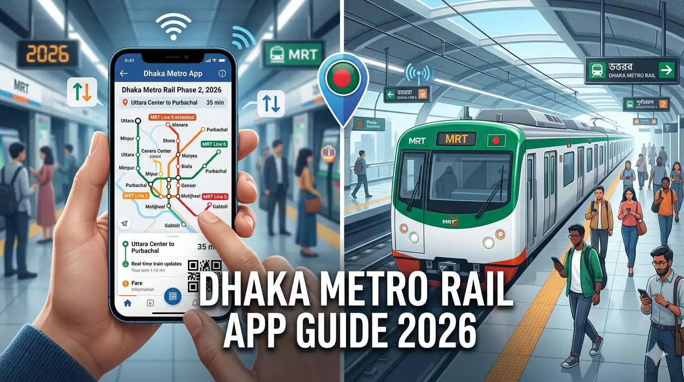 Dhaka Metro Rail Phase 2: Essential Mobile Apps Guide 2026