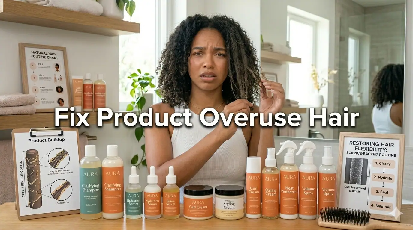 Product Overuse Hair Flexibility: Restore Softness