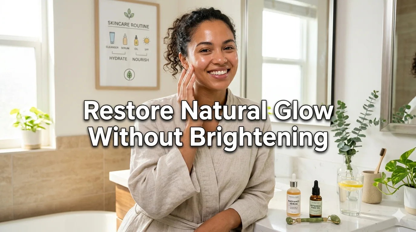 How Women Can Restore Natural Glow Without Brightening Agents: A Holistic, Science-Backed Guide