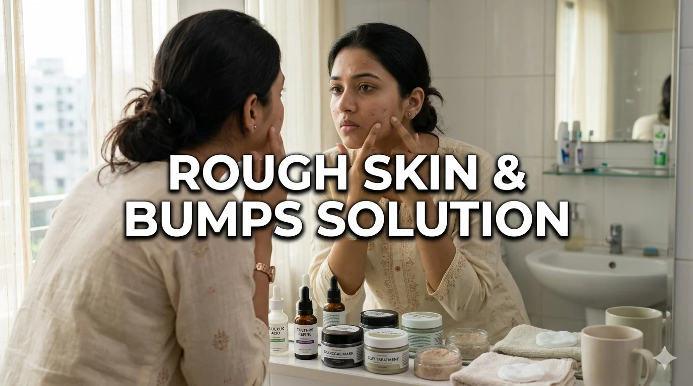 অমসৃণ ত্বক ও মুখের ছোট দানা: ৫টি কার্যকরী সমাধান