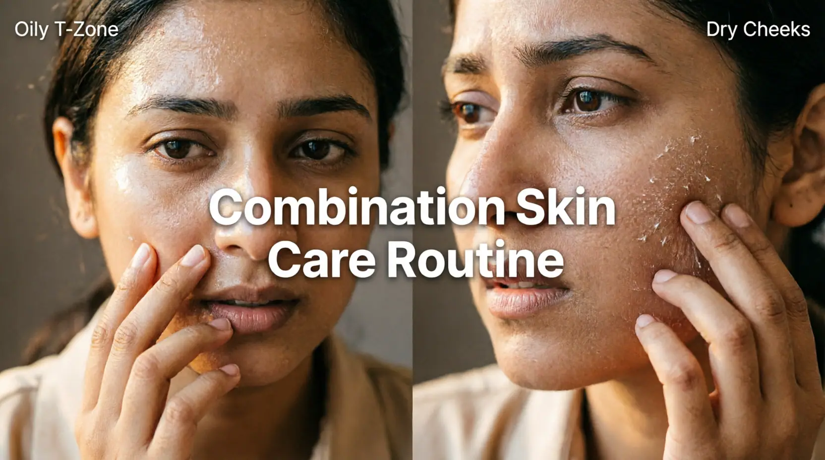 কম্বিনেশন স্কিন বা মিশ্র ত্বকের সঠিক স্কিনকেয়ার রুটিন