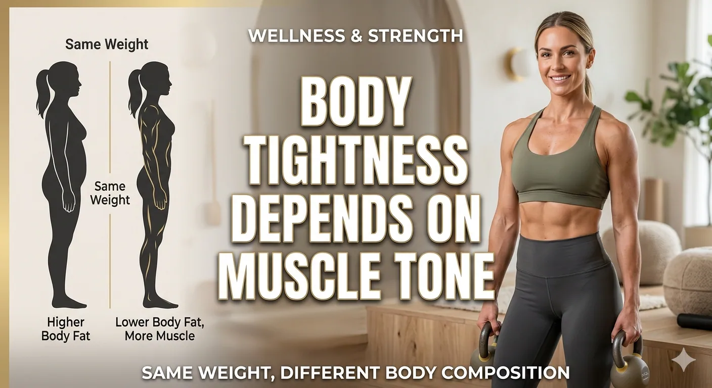 Why Body Tightness Depends on Muscle Tone and Not Weight