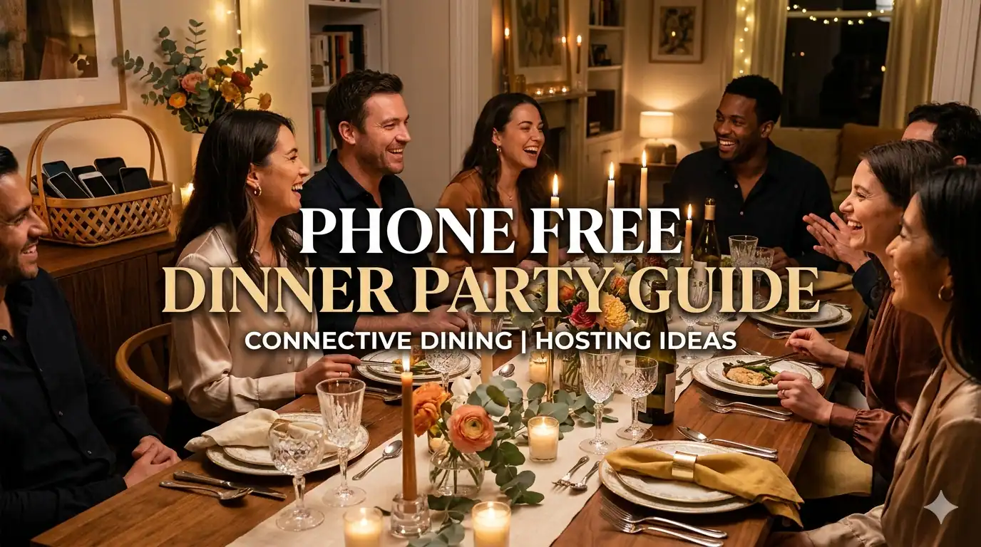 How to Host a Phone Free Dinner Party with Modern Etiquette