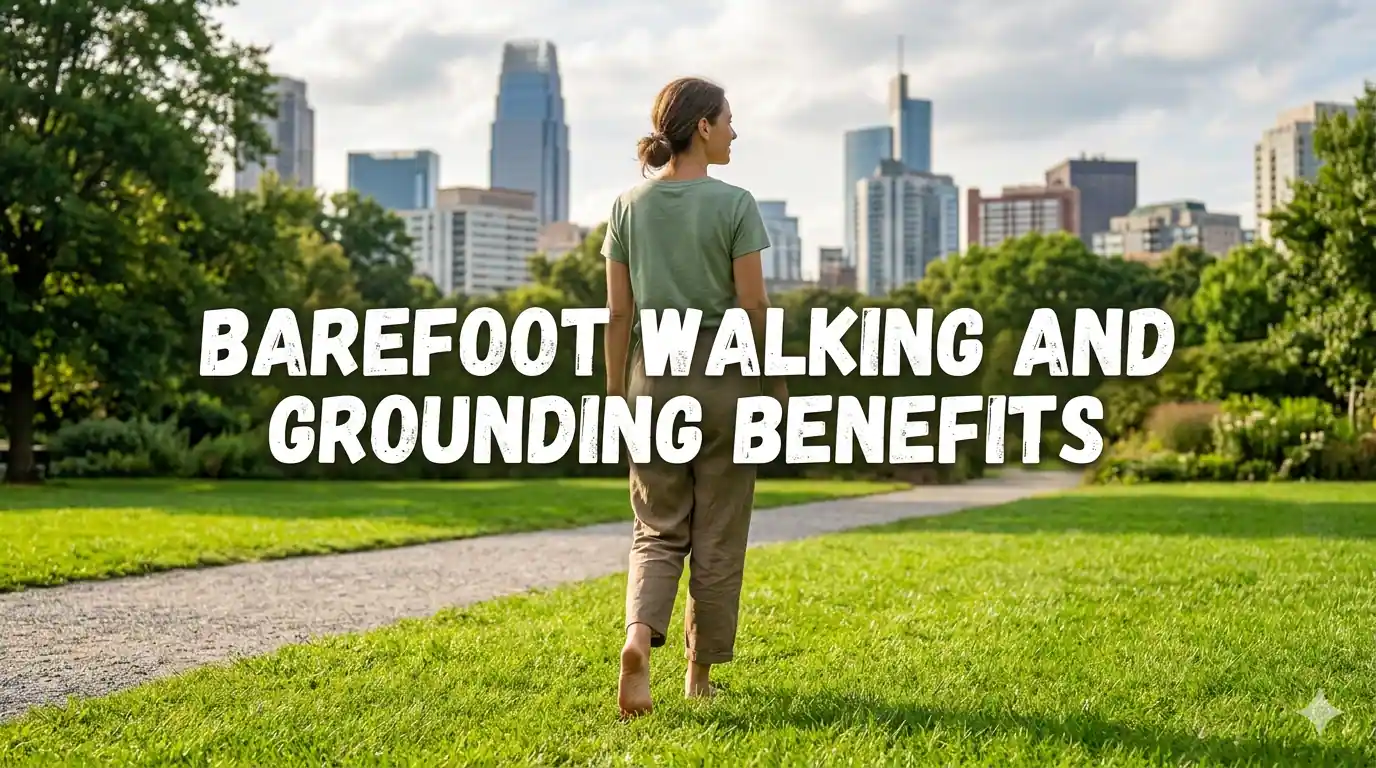 Barefoot Walking and Grounding for Urban Dwellers