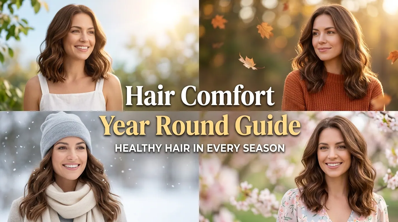 How Women Maintain Hair Comfort Year Round