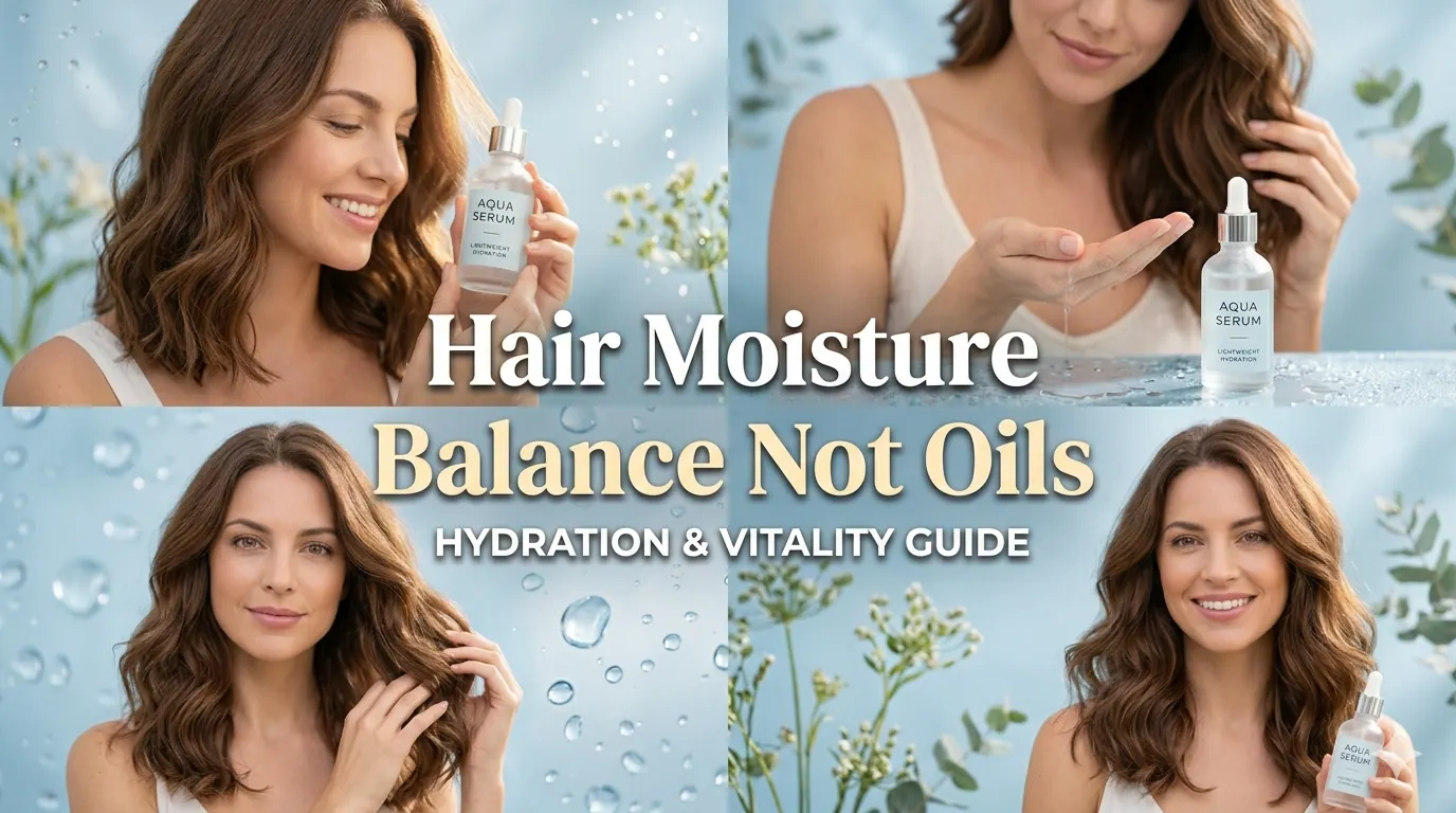 Why Hair Needs Moisture Balance and Not Just Oils