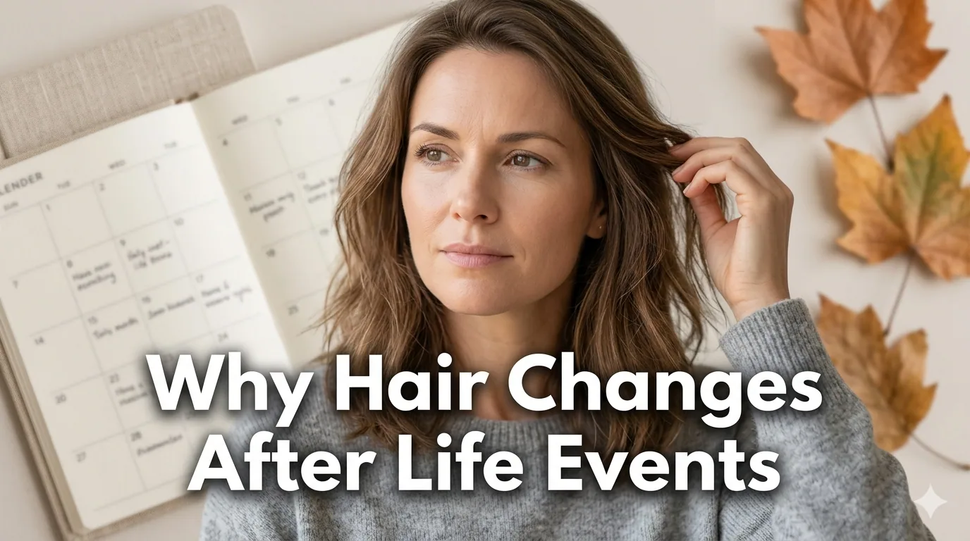 Why Hair Changes After Major Life Events and How to Support Recovery