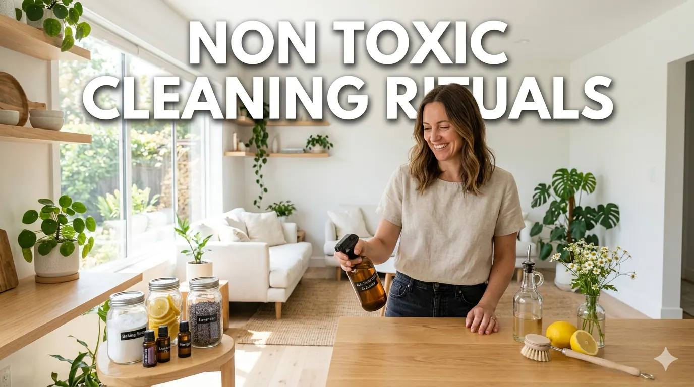 Non Toxic Cleaning Rituals for Chemical Free Home Sanctuary