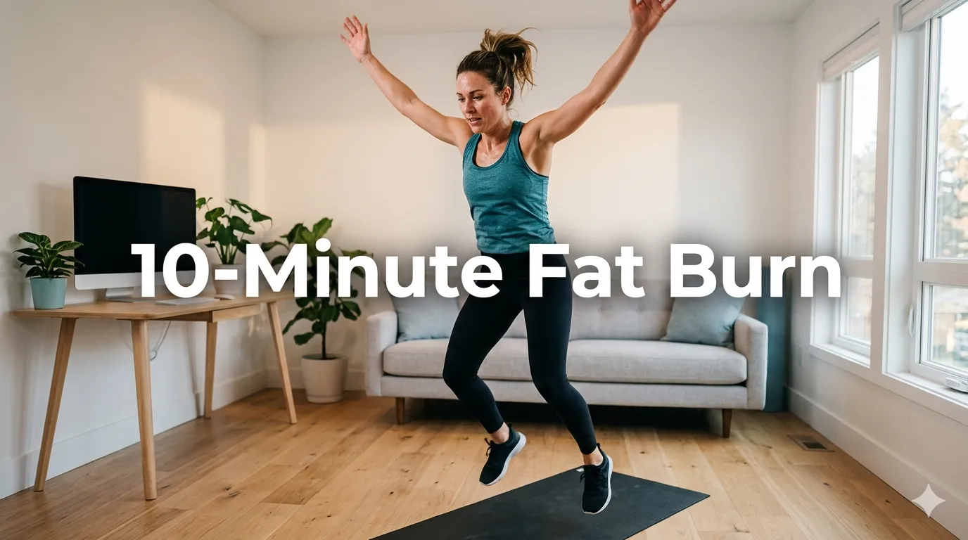 10-Minute Fat-Burning Workout- Zero Equipment, Maximum Results