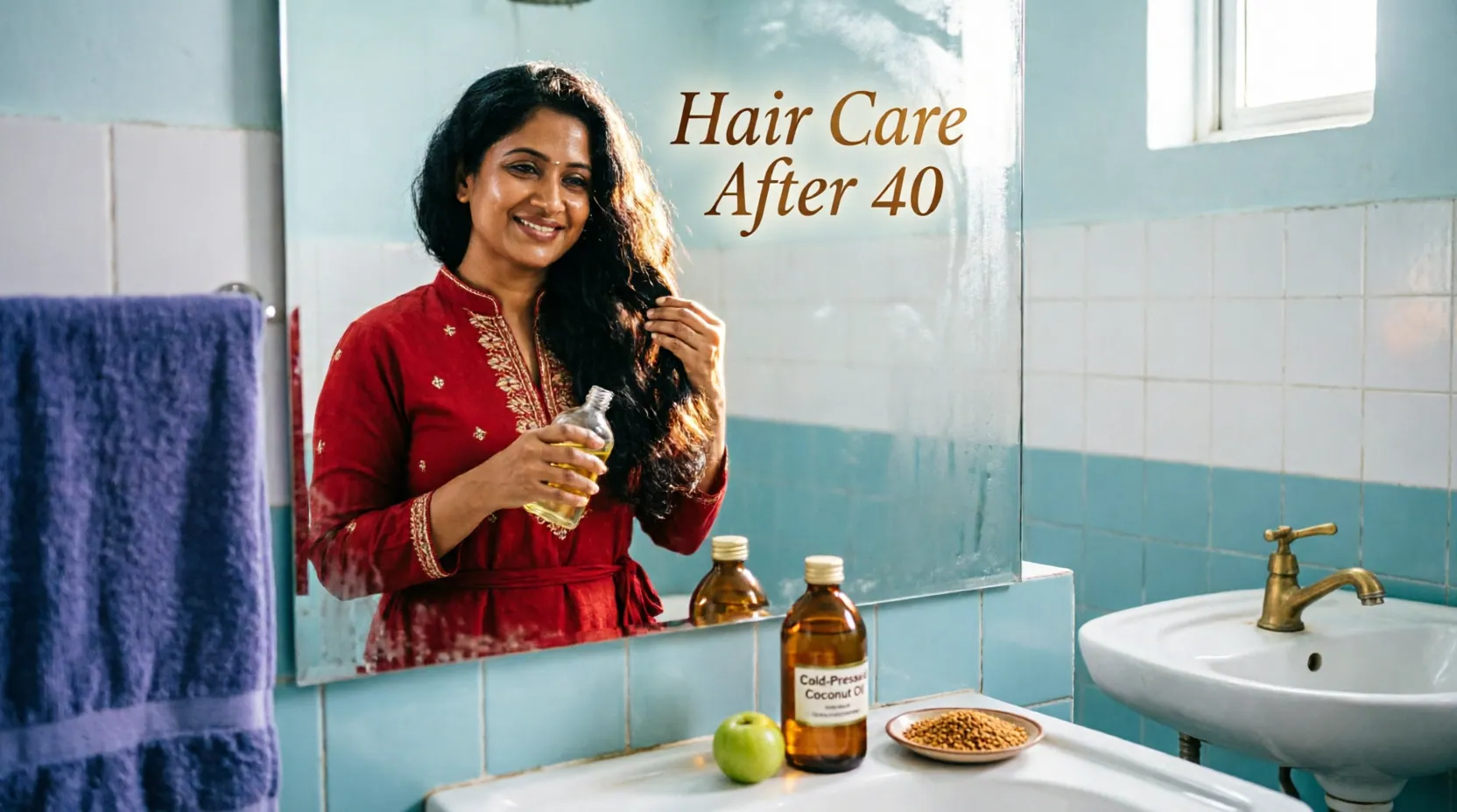 ৪০-এর পর চুল পাতলা হওয়া রোধের উপায়- চুল ঘন ও মজবুত করার প্রো-টিপস