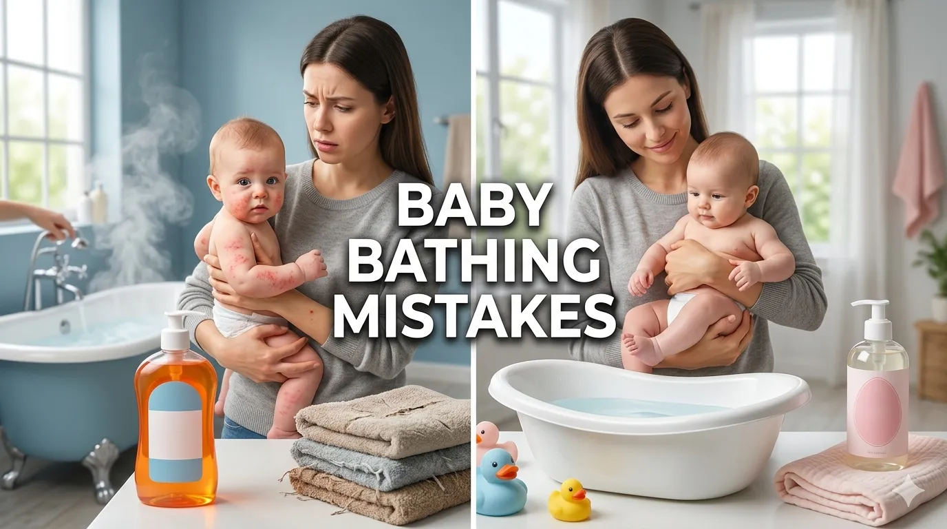 5 Baby Bathing Mistakes 2026- Protect Your Infant from Skin Infections