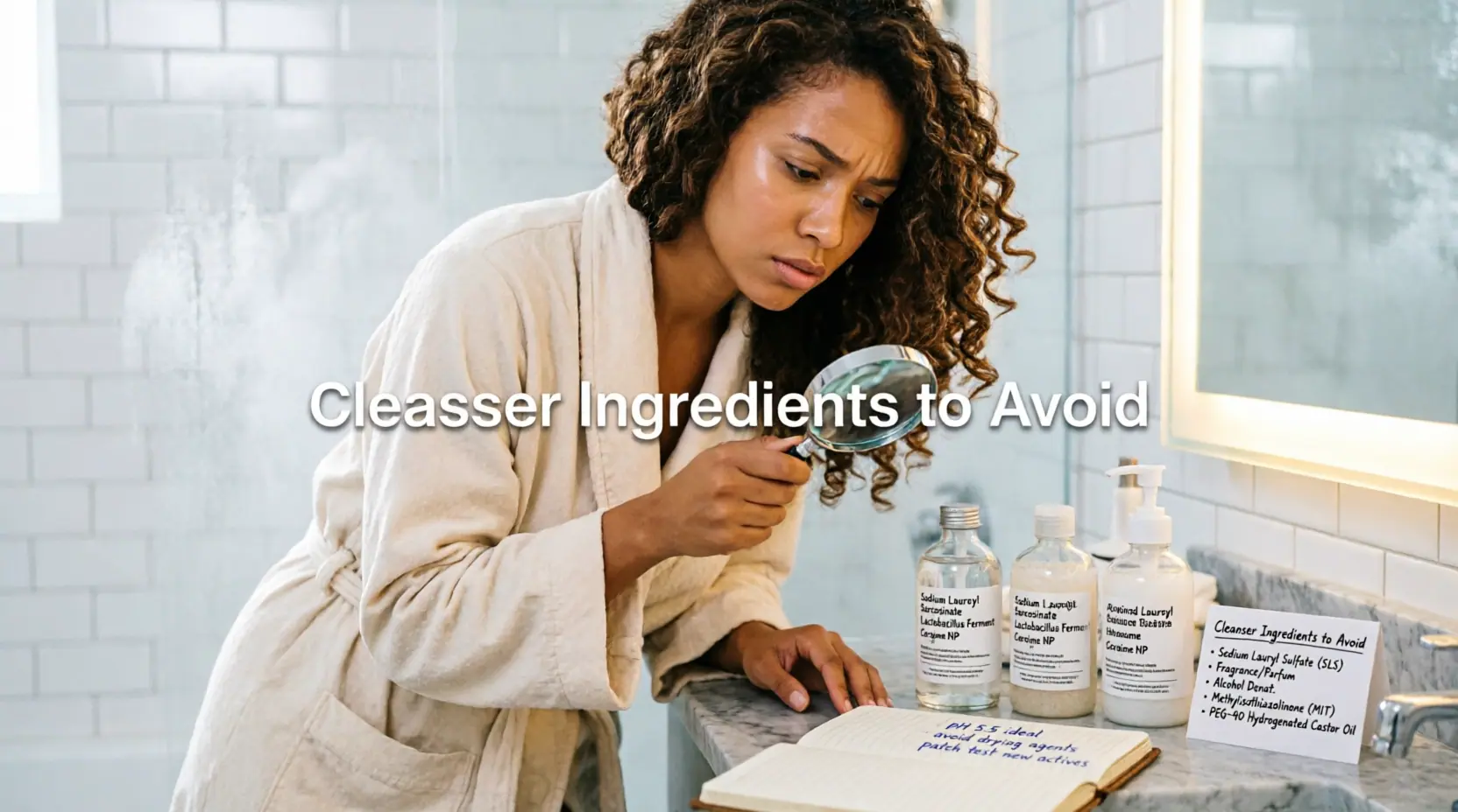 Acne Cleanser Red Flags- 5 Hidden Ingredients Sabotaging Your Skin