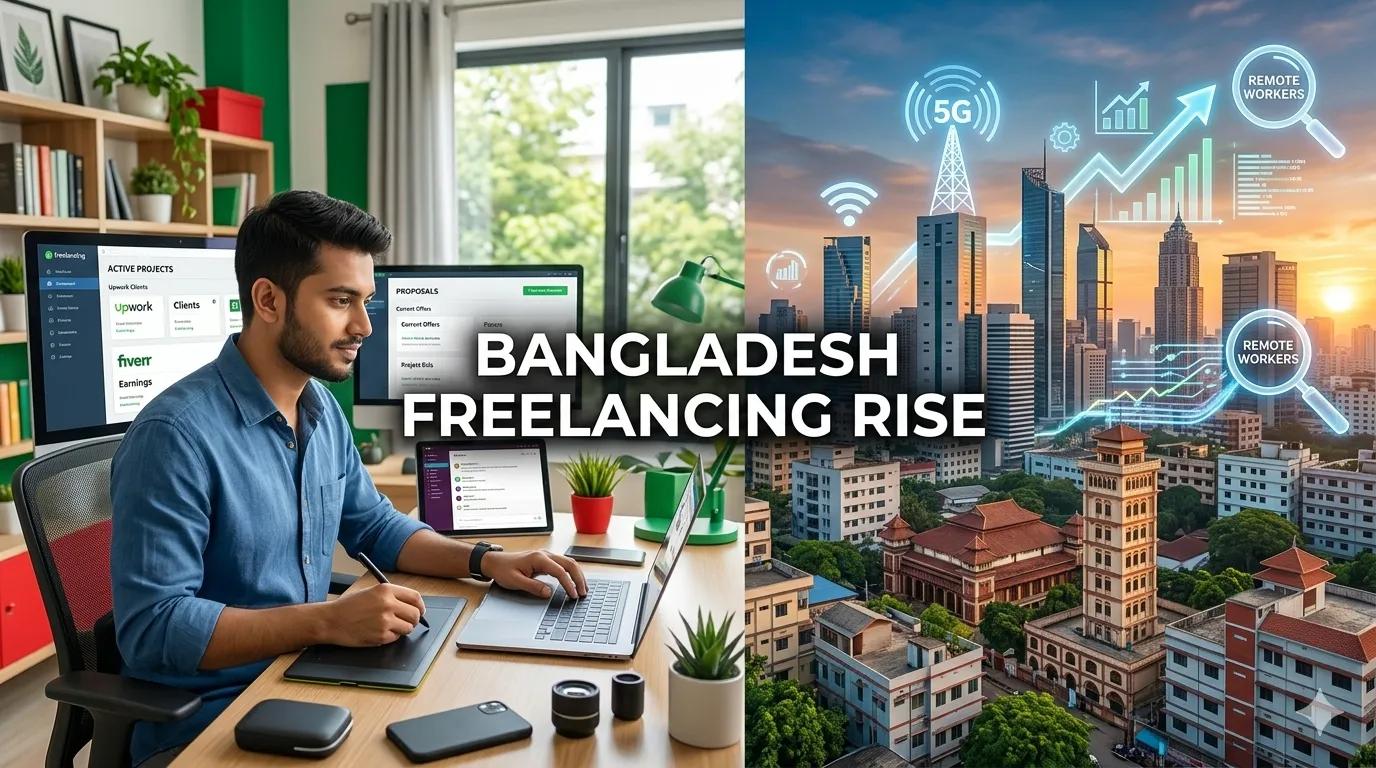 Bangladesh Freelancing Boom 2026- The Rise of a Digital Powerhouse
