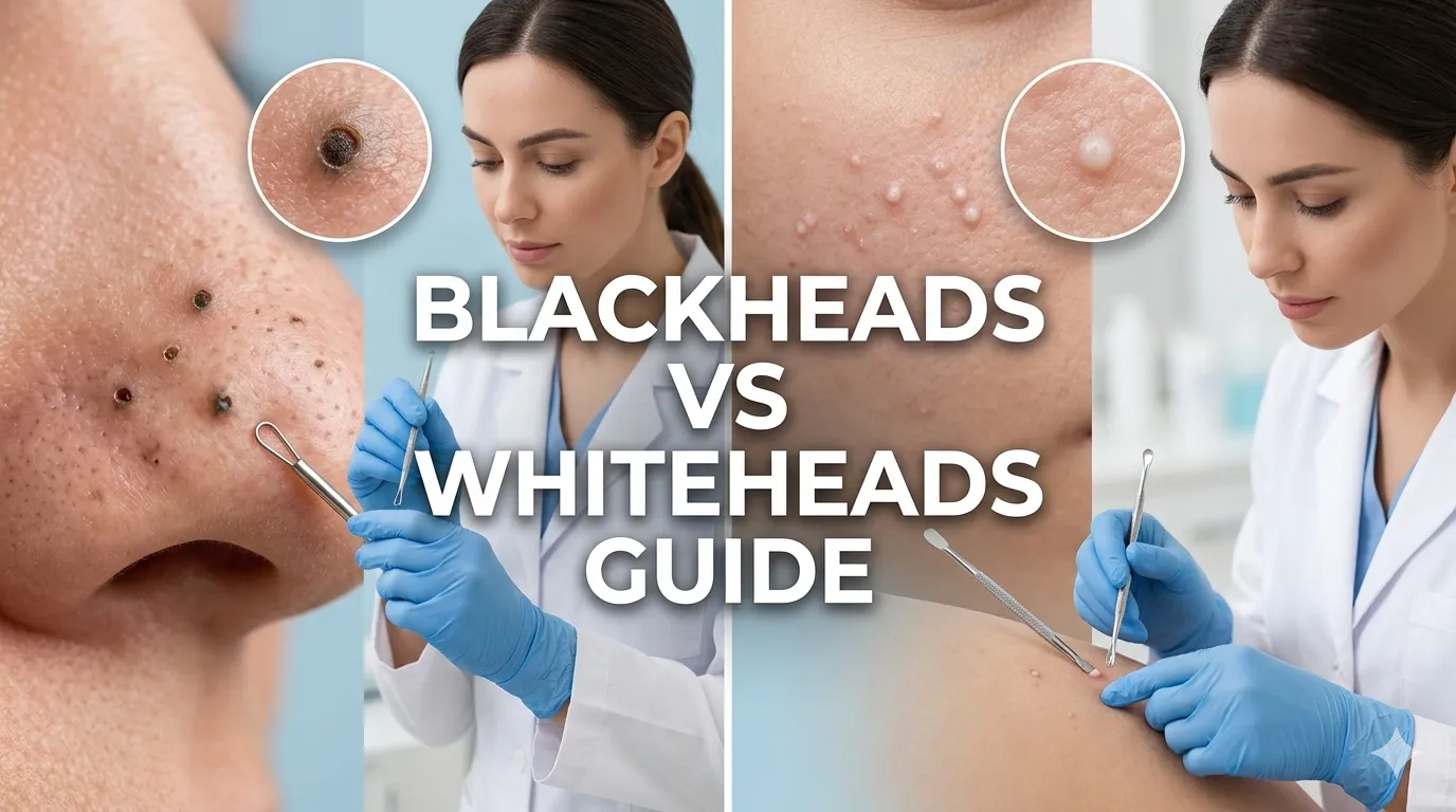 Blackheads vs Whiteheads- 2026 Science and Safe Extraction Guide